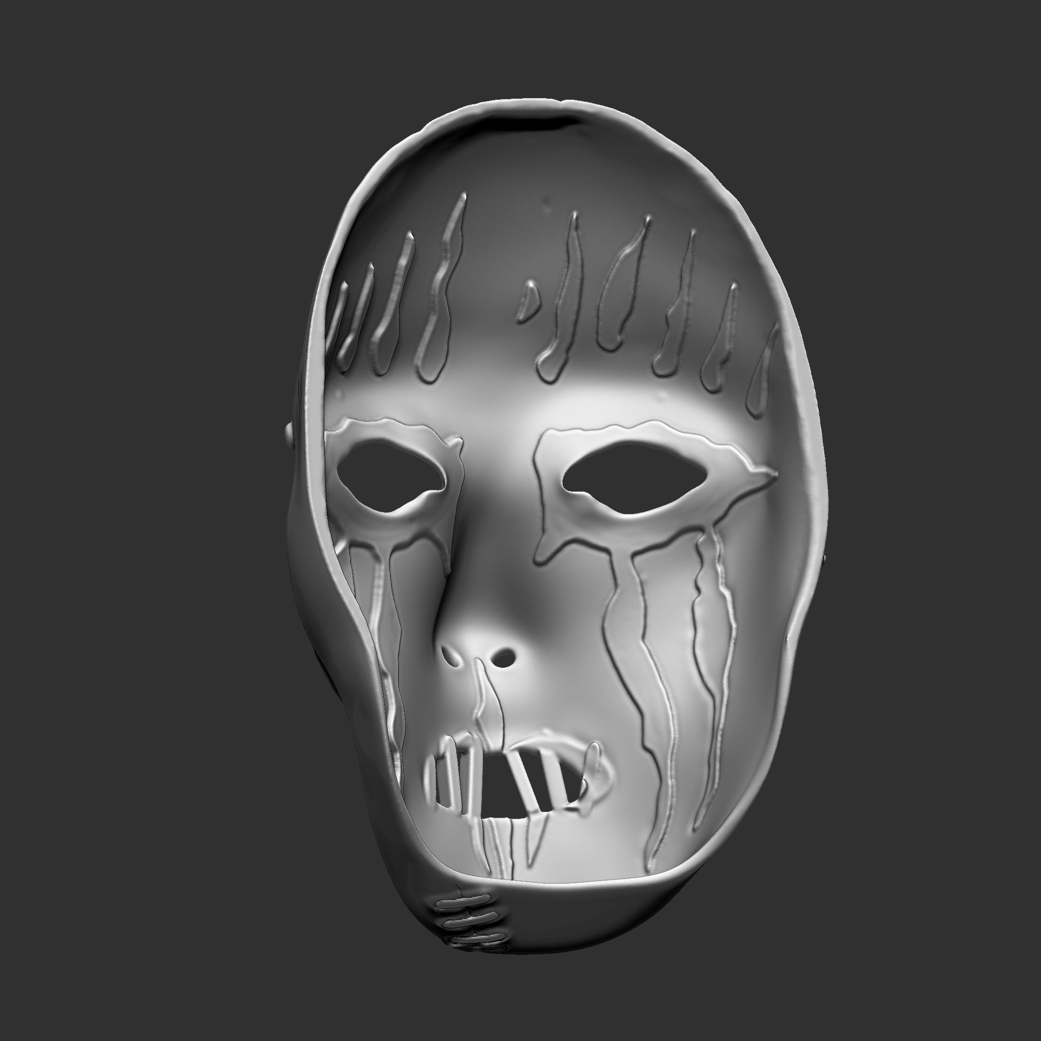 Joey Jordison mask 3D print model_6