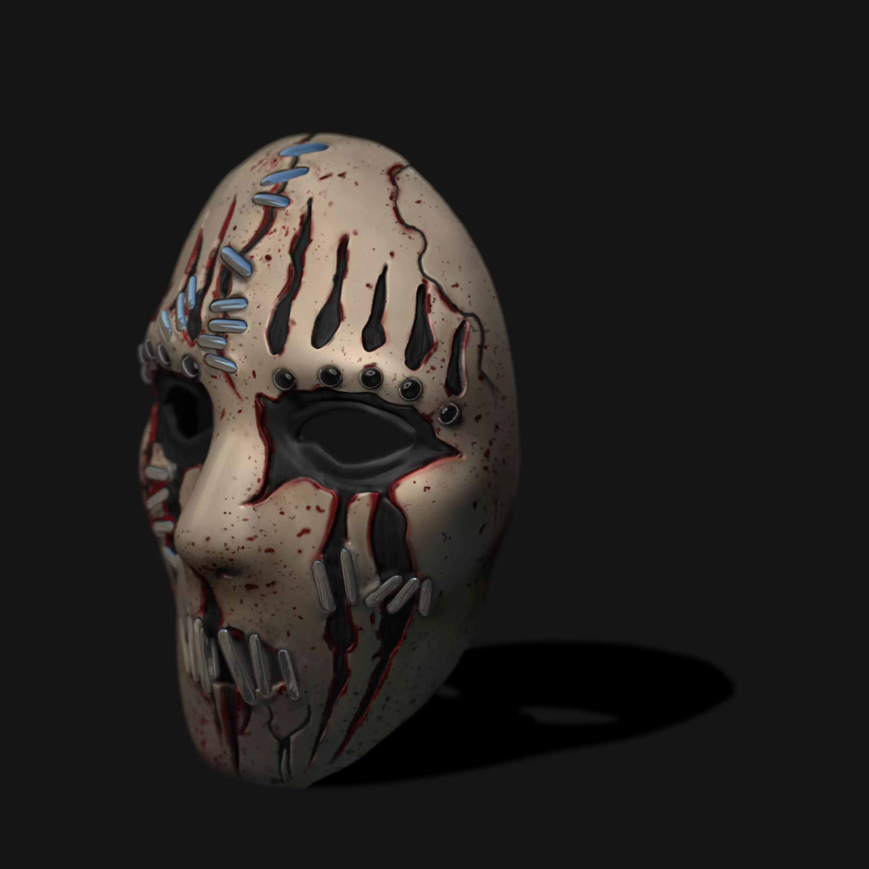 Joey Jordison mask 3D print model_0