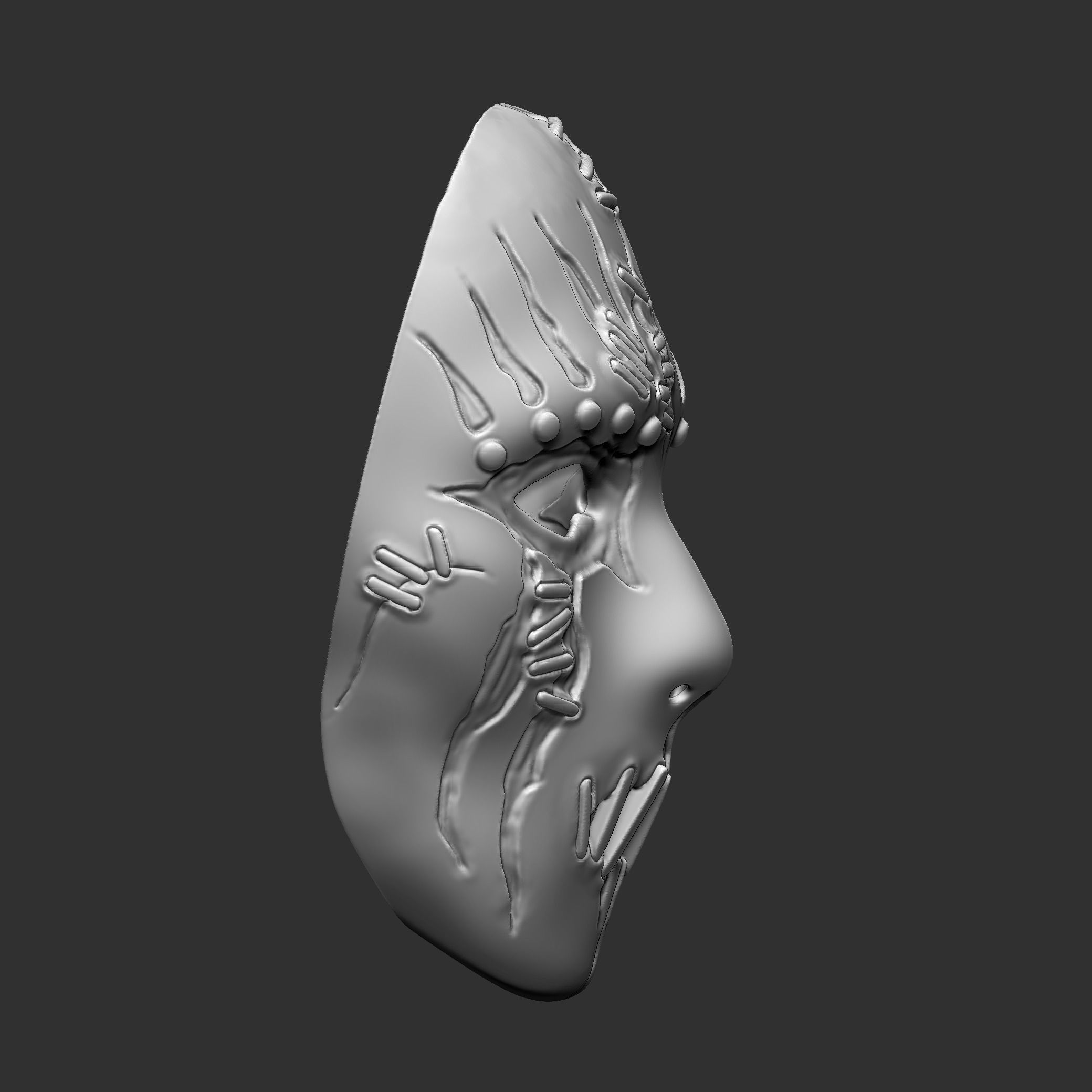 Joey Jordison mask 3D print model_3