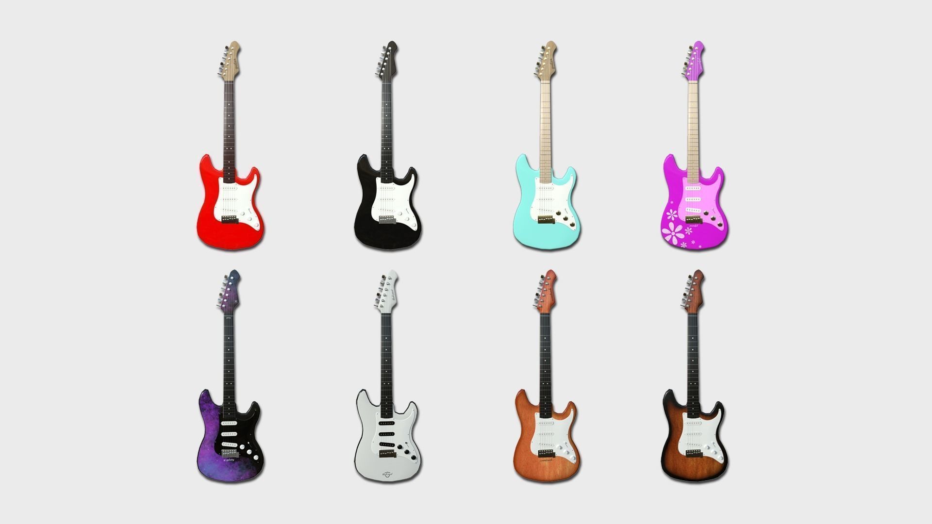 99 Electric Guitar Super Collection - Music Instrument Design _2