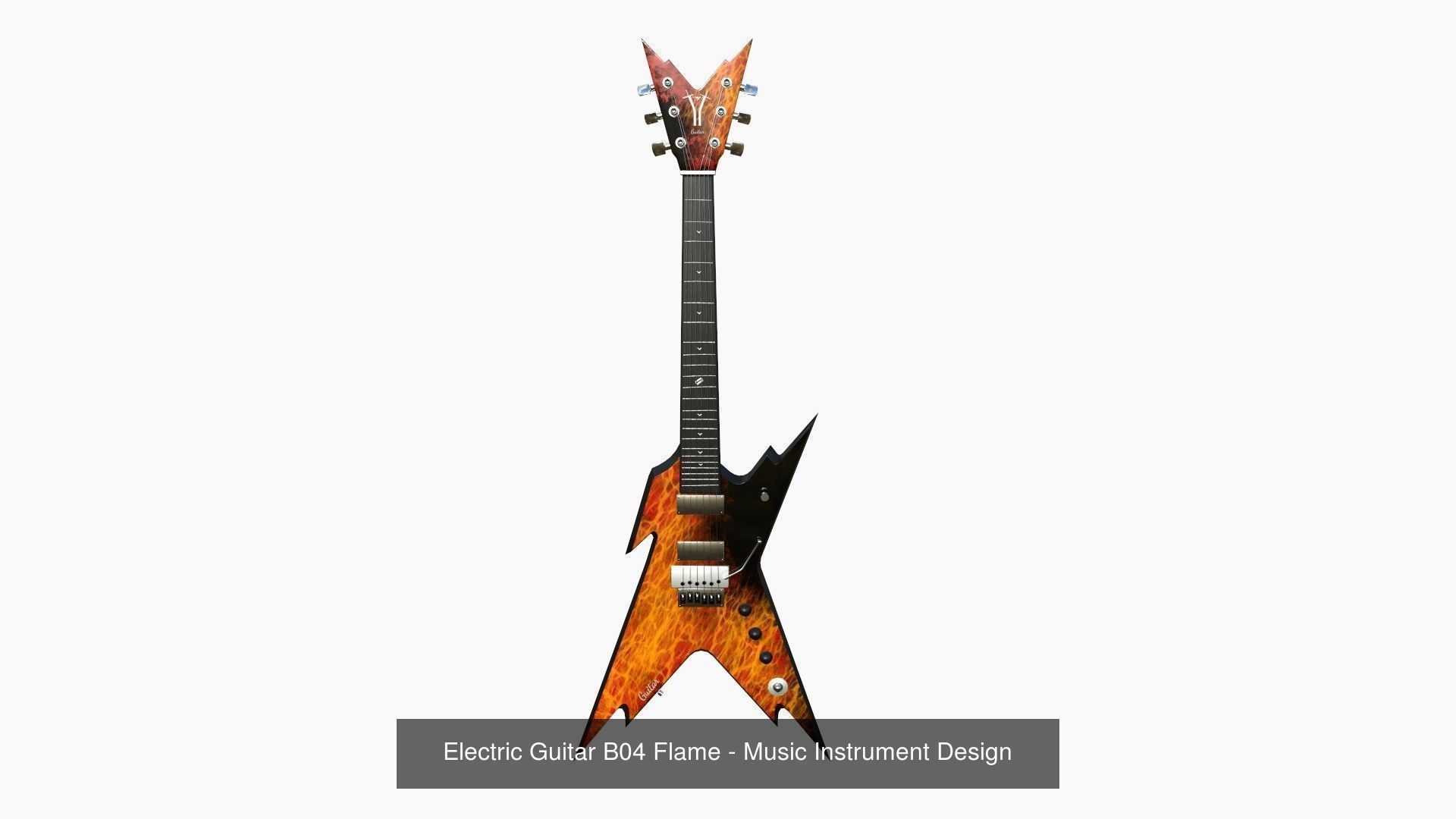 99 Electric Guitar Super Collection - Music Instrument Design _38