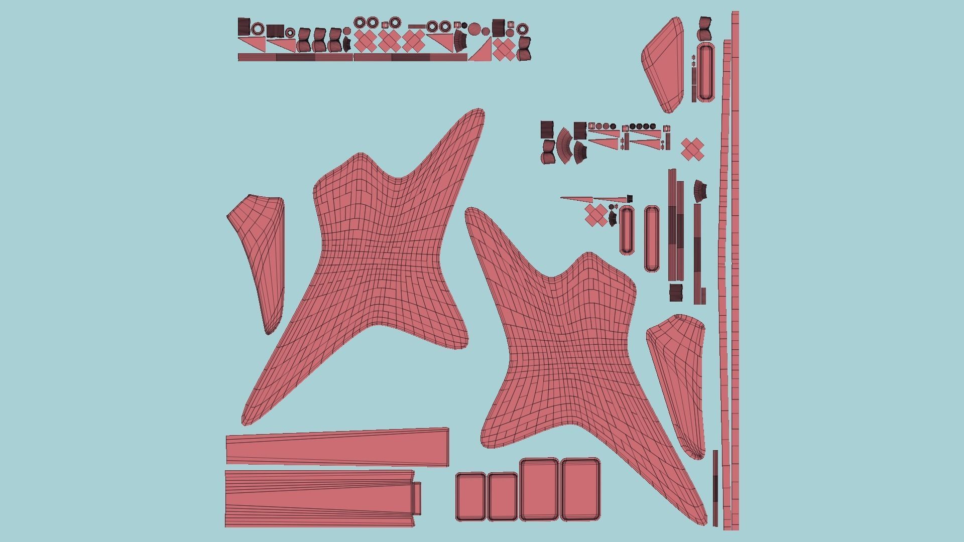 99 Electric Guitar Super Collection - Music Instrument Design _232