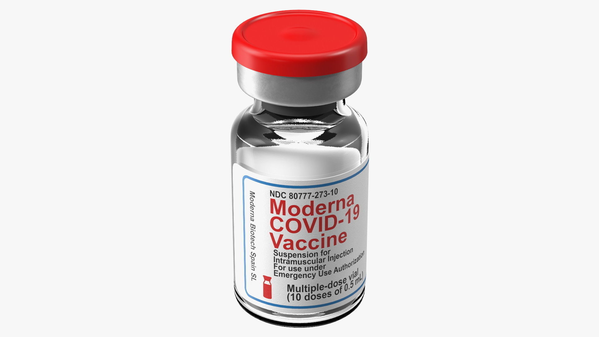Moderna Covid19 Vaccine 3D model_1