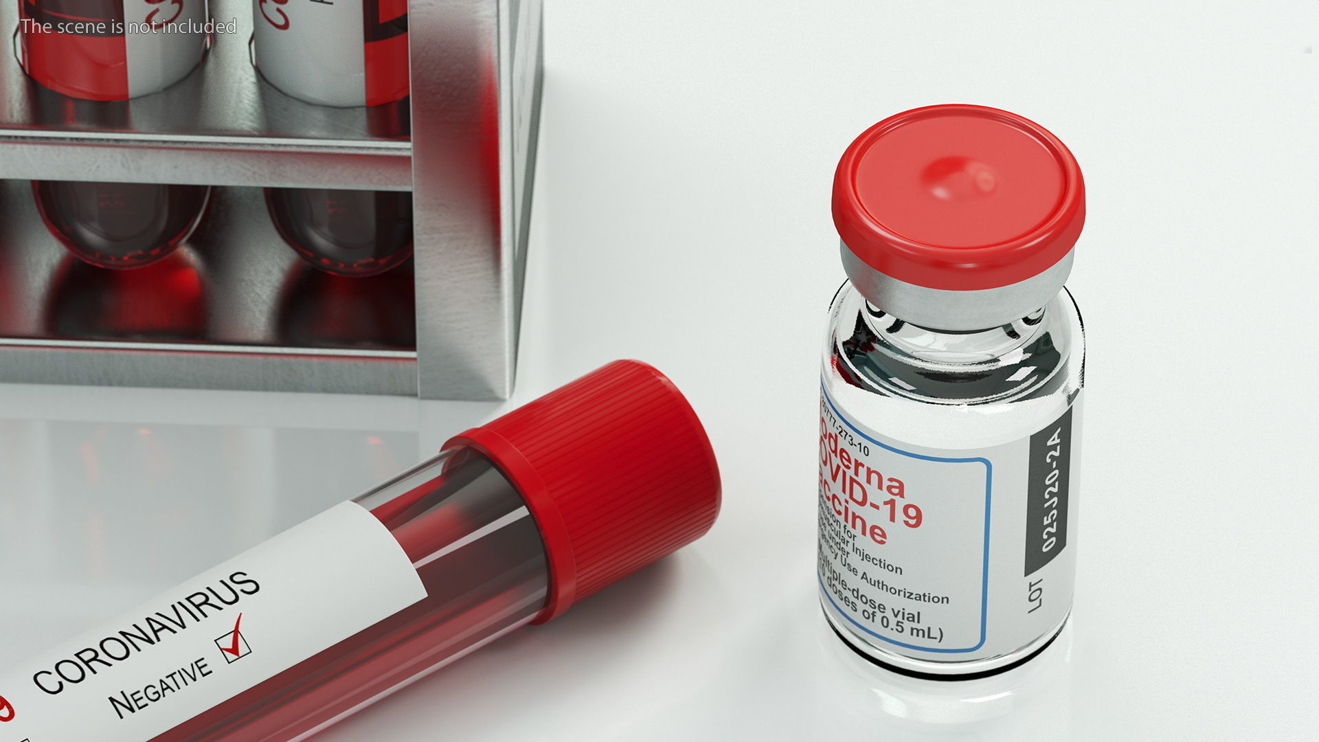 Moderna Covid19 Vaccine 3D model_3