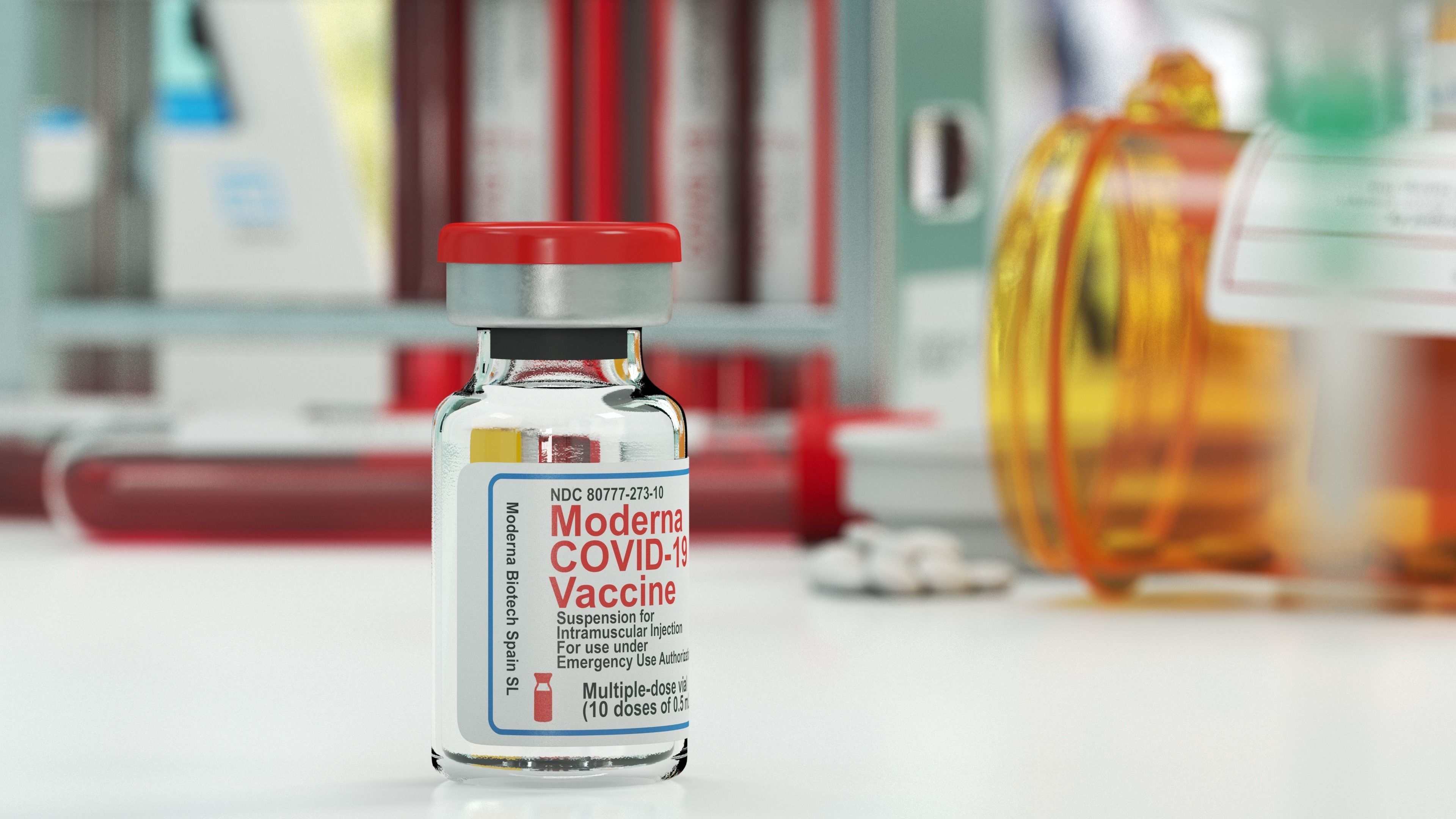Moderna Covid19 Vaccine 3D model_23