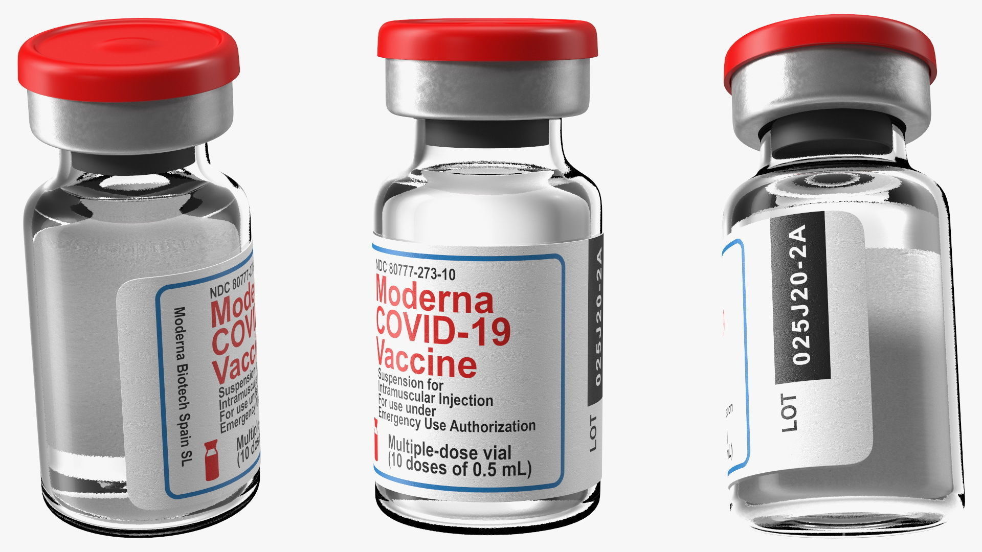 Moderna Covid19 Vaccine 3D model_6