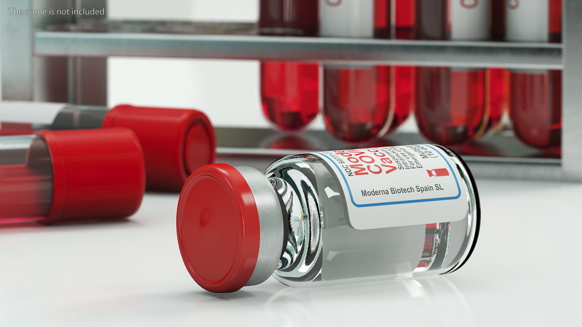 Moderna Covid19 Vaccine 3D model_4