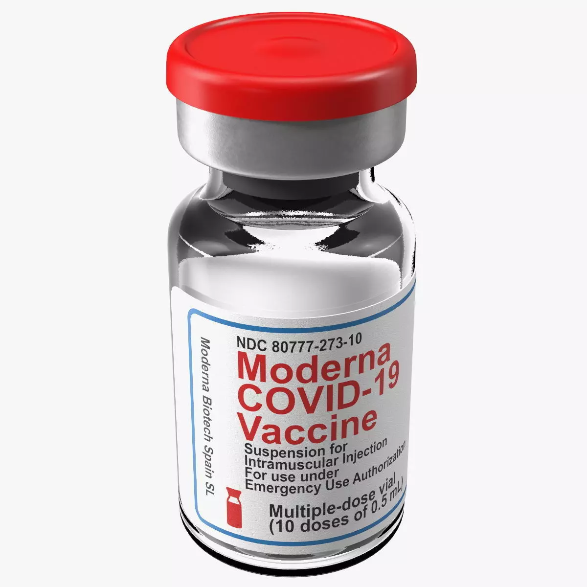 Moderna Covid19 Vaccine 3D model_0