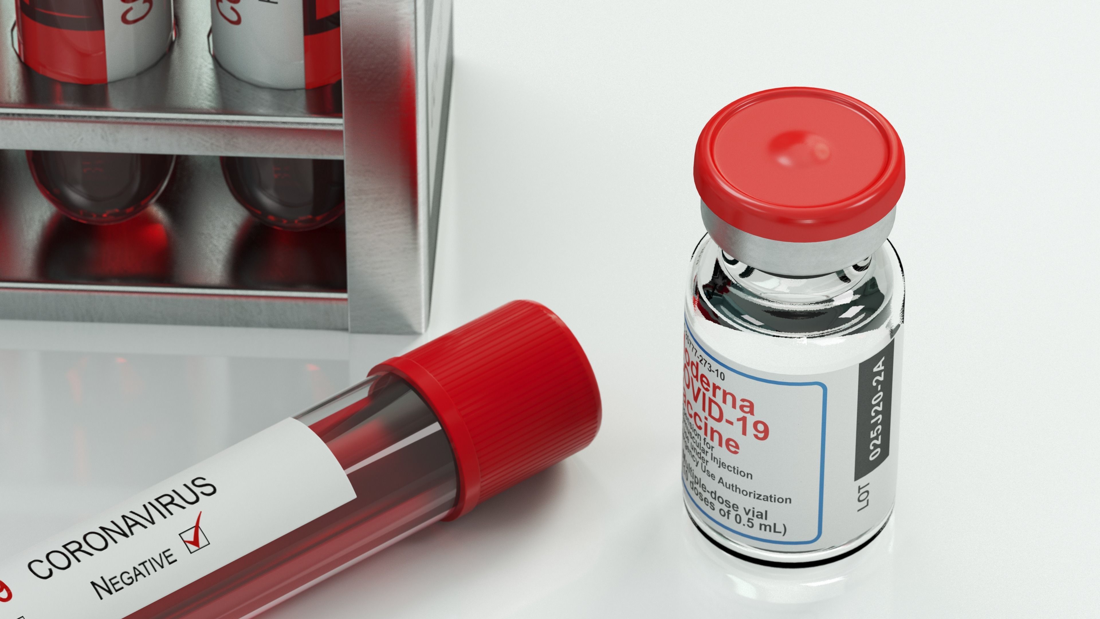 Moderna Covid19 Vaccine 3D model_24