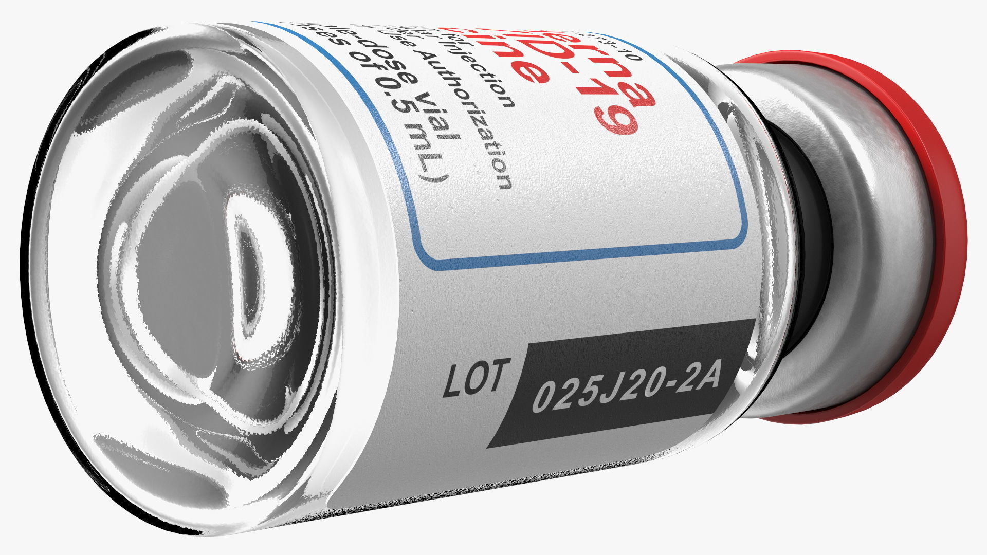 Moderna Covid19 Vaccine 3D model_8