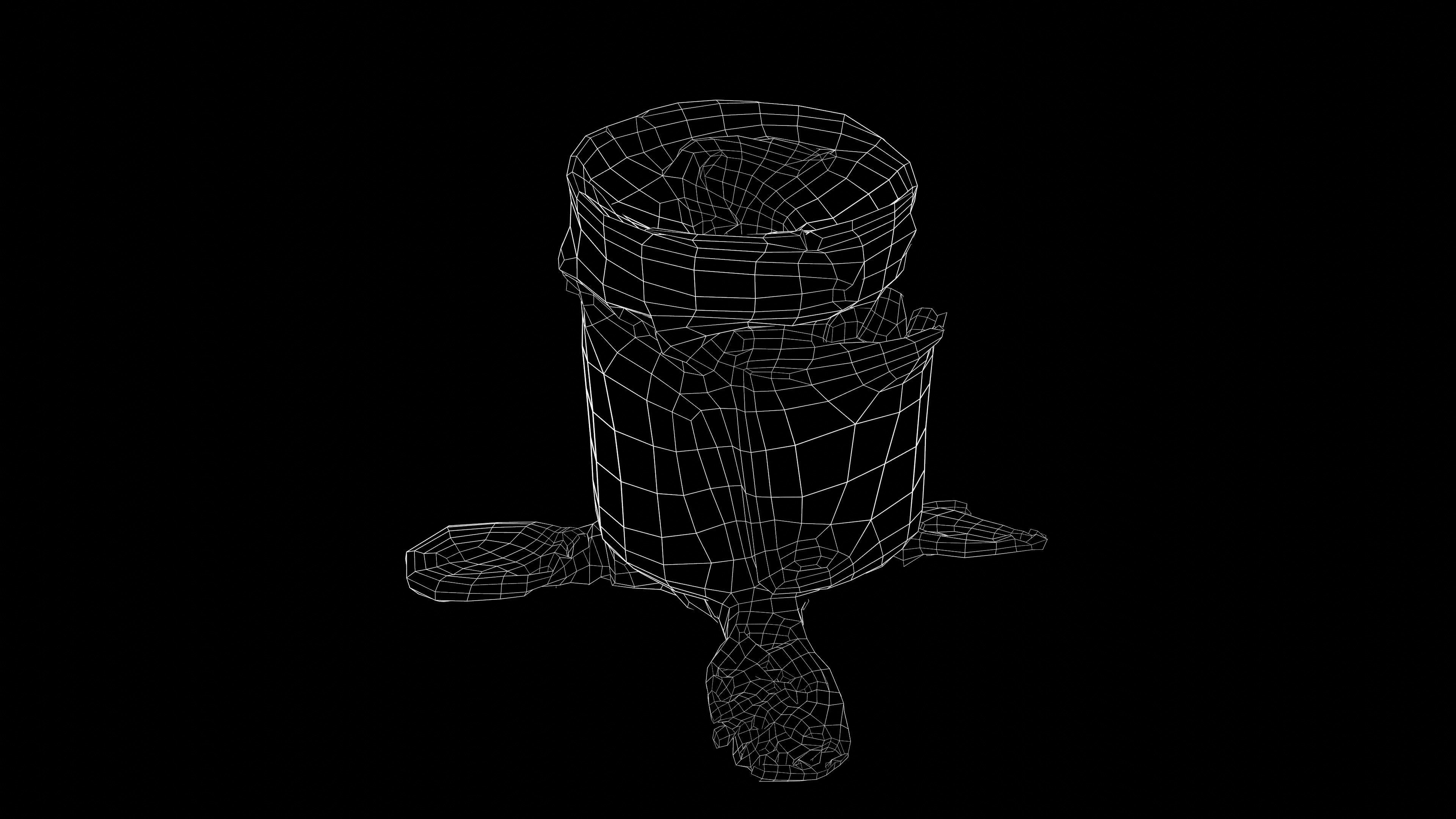 Destroyed OTR-21 SS-21 Scarab Tochka-U Photoscan Game Ready Low-poly 3D model_20