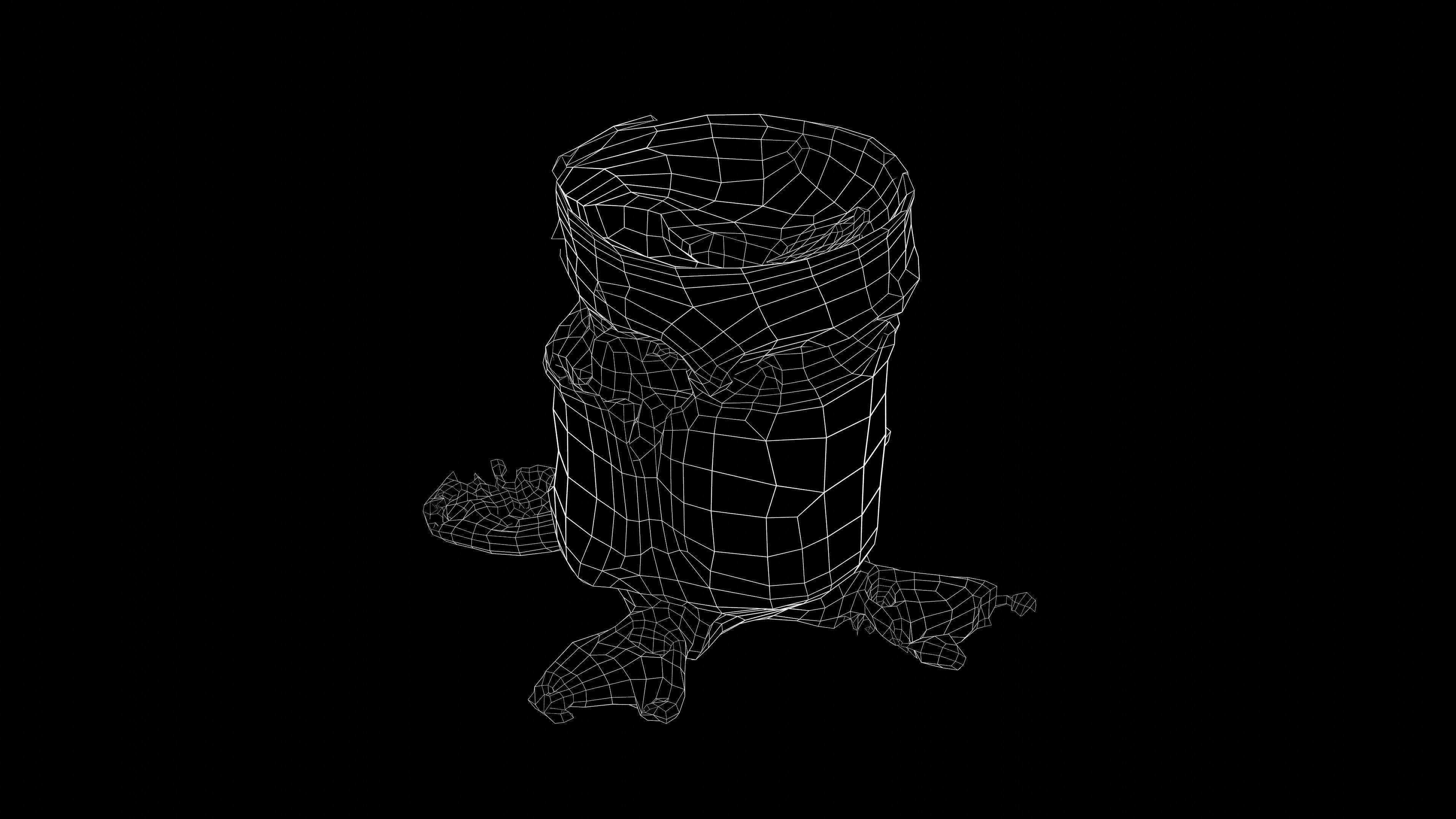 Destroyed OTR-21 SS-21 Scarab Tochka-U Photoscan Game Ready Low-poly 3D model_14