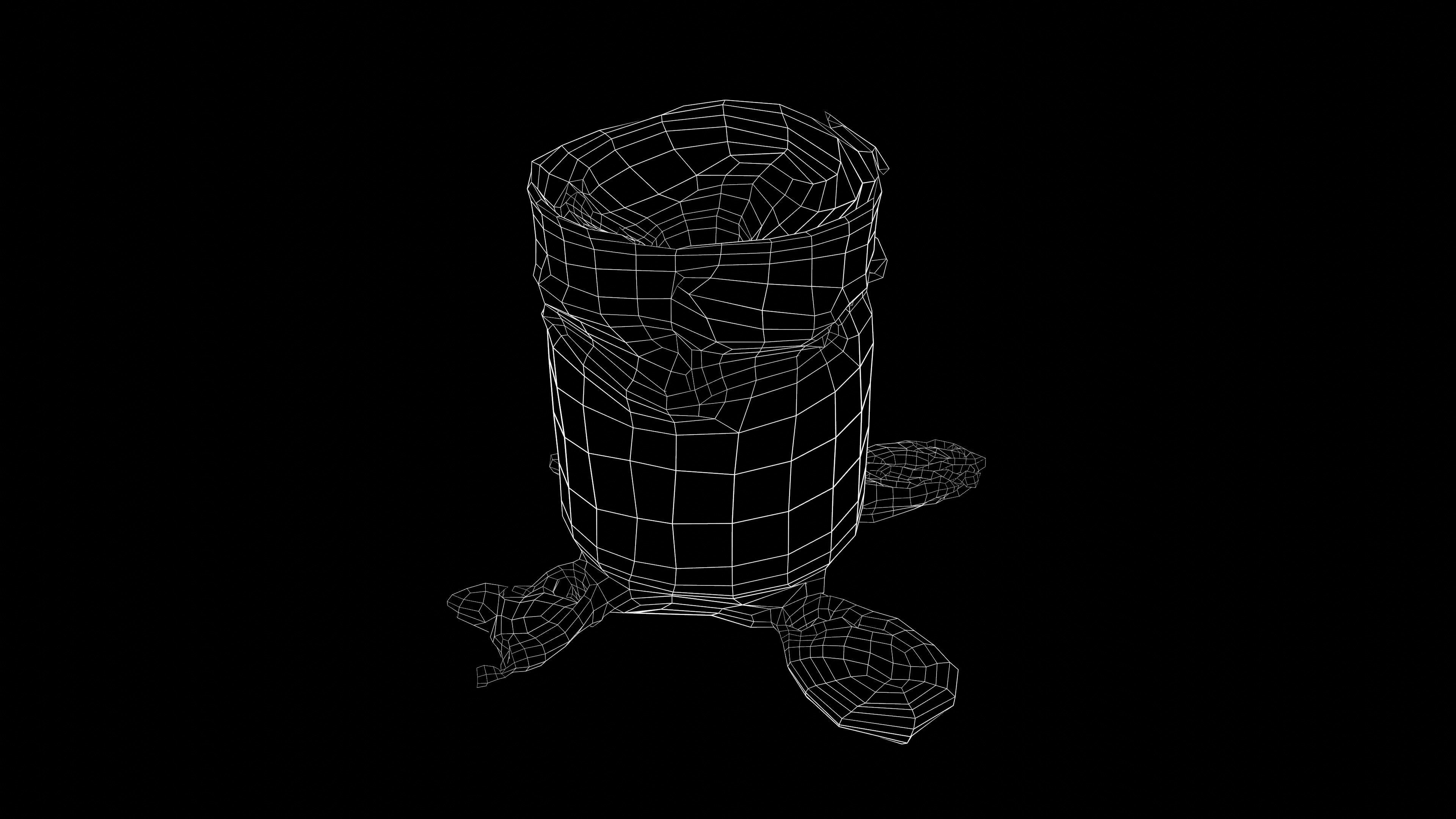 Destroyed OTR-21 SS-21 Scarab Tochka-U Photoscan Game Ready Low-poly 3D model_8