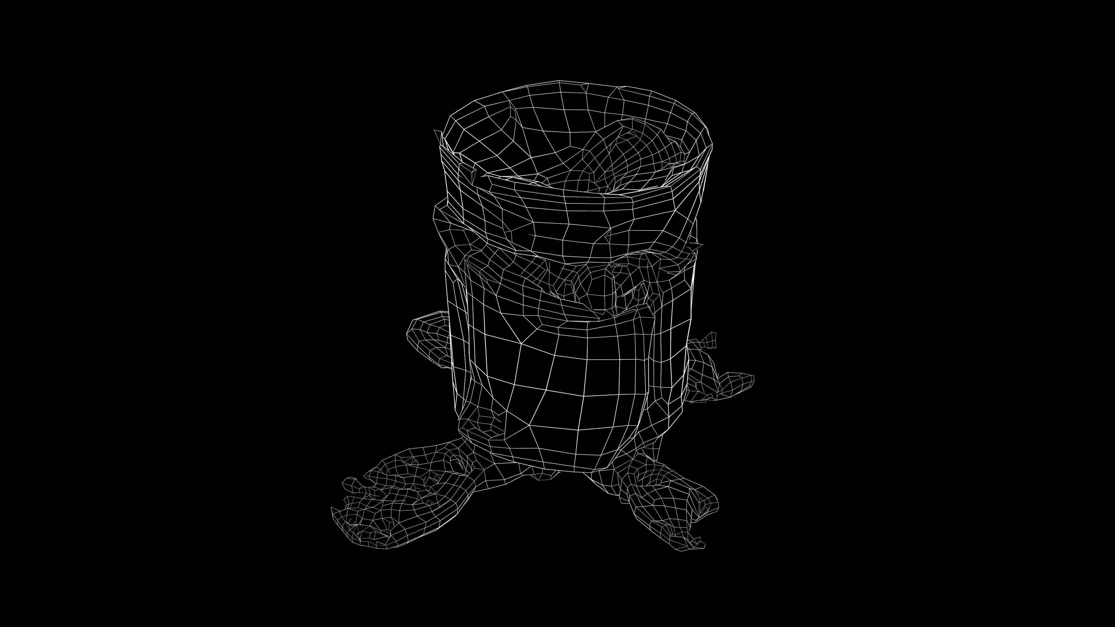 Destroyed OTR-21 SS-21 Scarab Tochka-U Photoscan Game Ready Low-poly 3D model_17