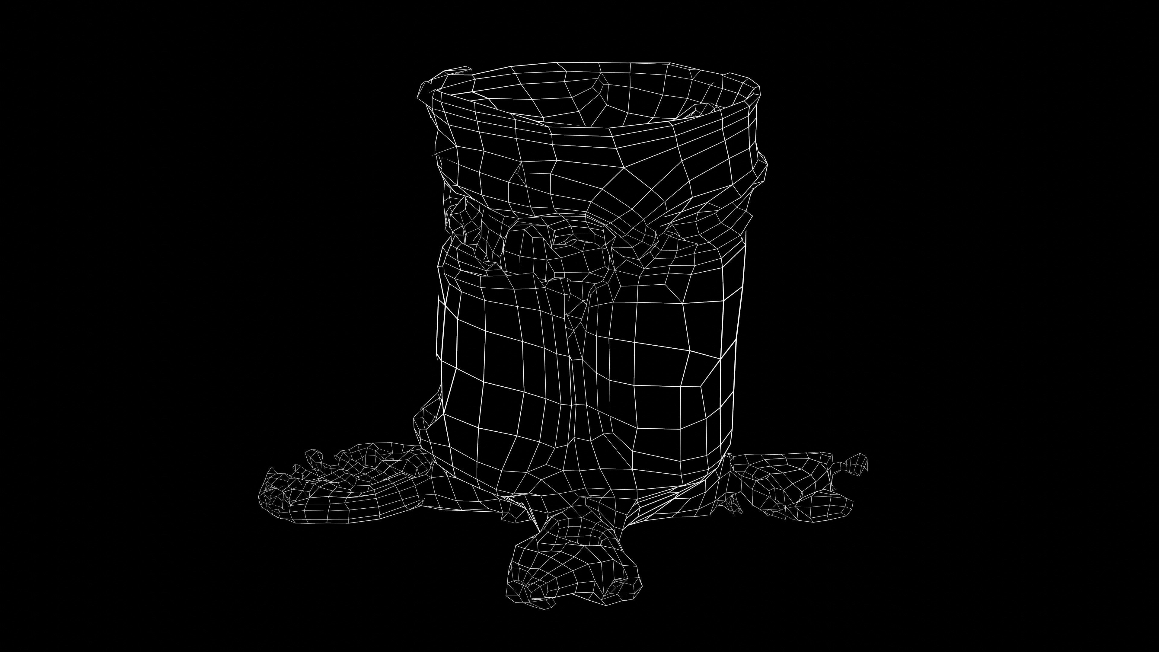 Destroyed OTR-21 SS-21 Scarab Tochka-U Photoscan Game Ready Low-poly 3D model_26