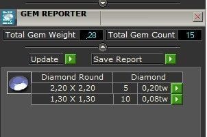 elegant set earrings and pendant with stones  and flower 3D Model Collection_10