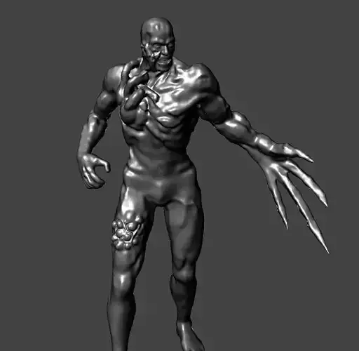 TYRANT - RESIDENT EVIL REMAKE - HI-POLY STL FOR 3D PRINTING 3D print model