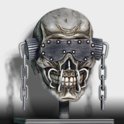 VIC RATTLEHEAD MASK 3D print model
