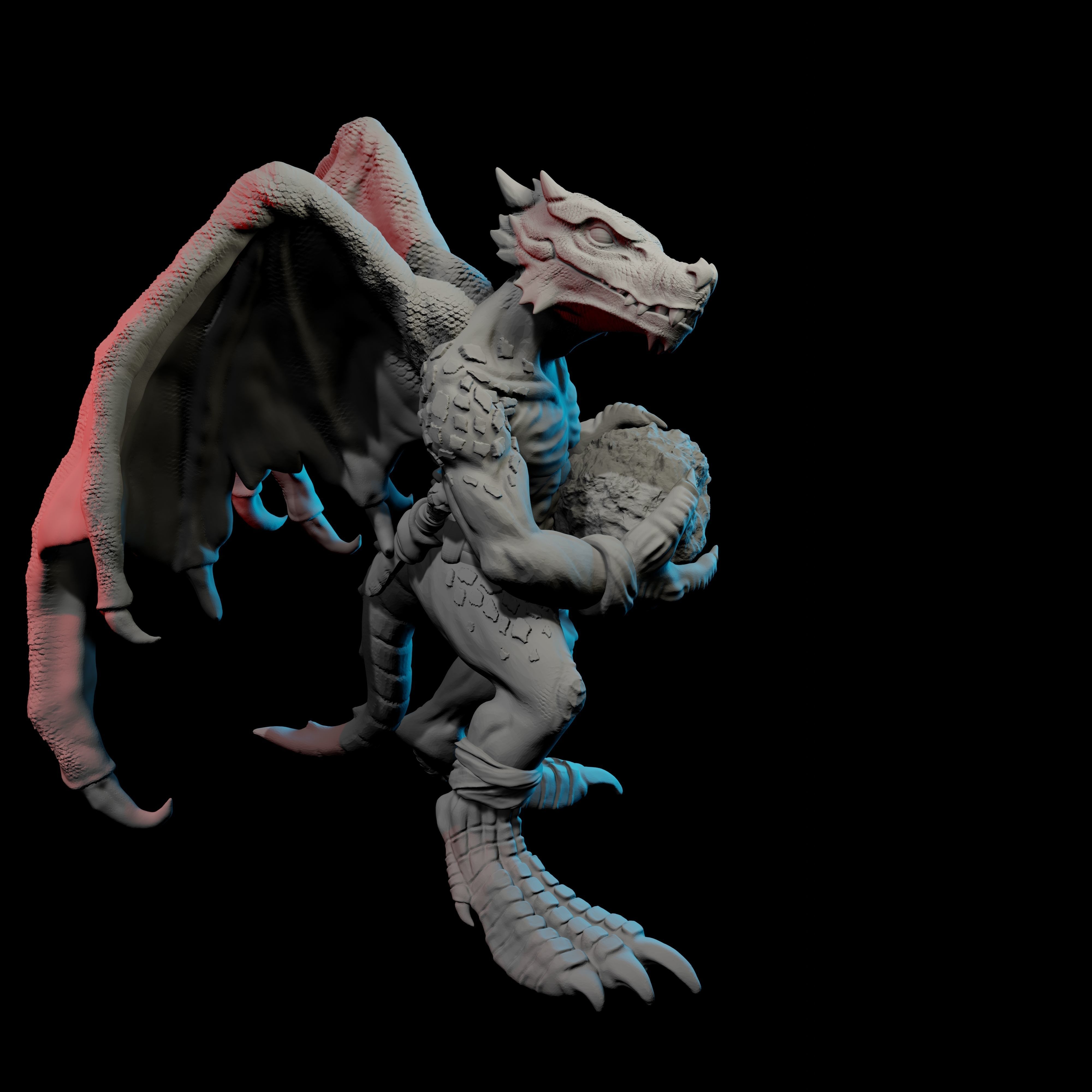 Kobold Miniature 5-Pack 3D print model_37