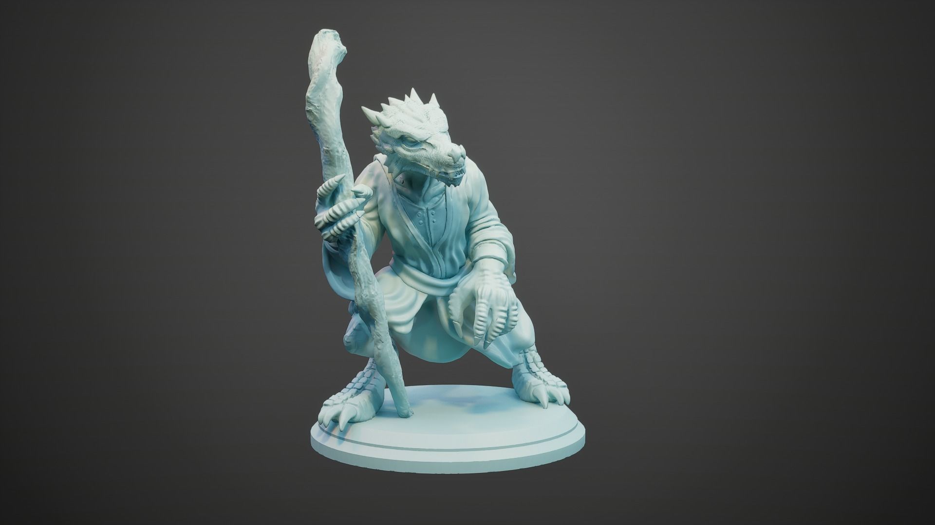 Kobold Miniature 5-Pack 3D print model_8