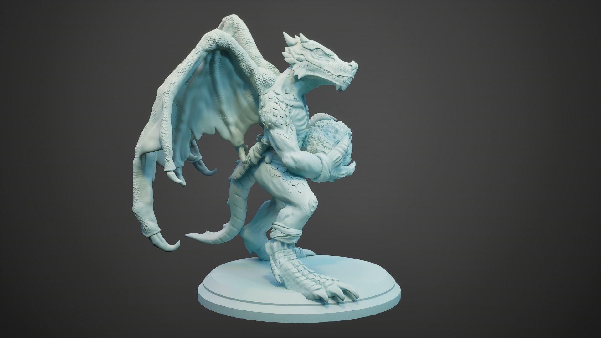 Kobold Miniature 5-Pack 3D print model_3