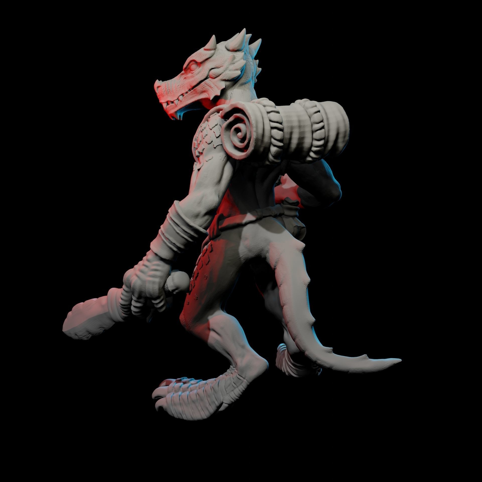 Kobold Miniature 5-Pack 3D print model_31