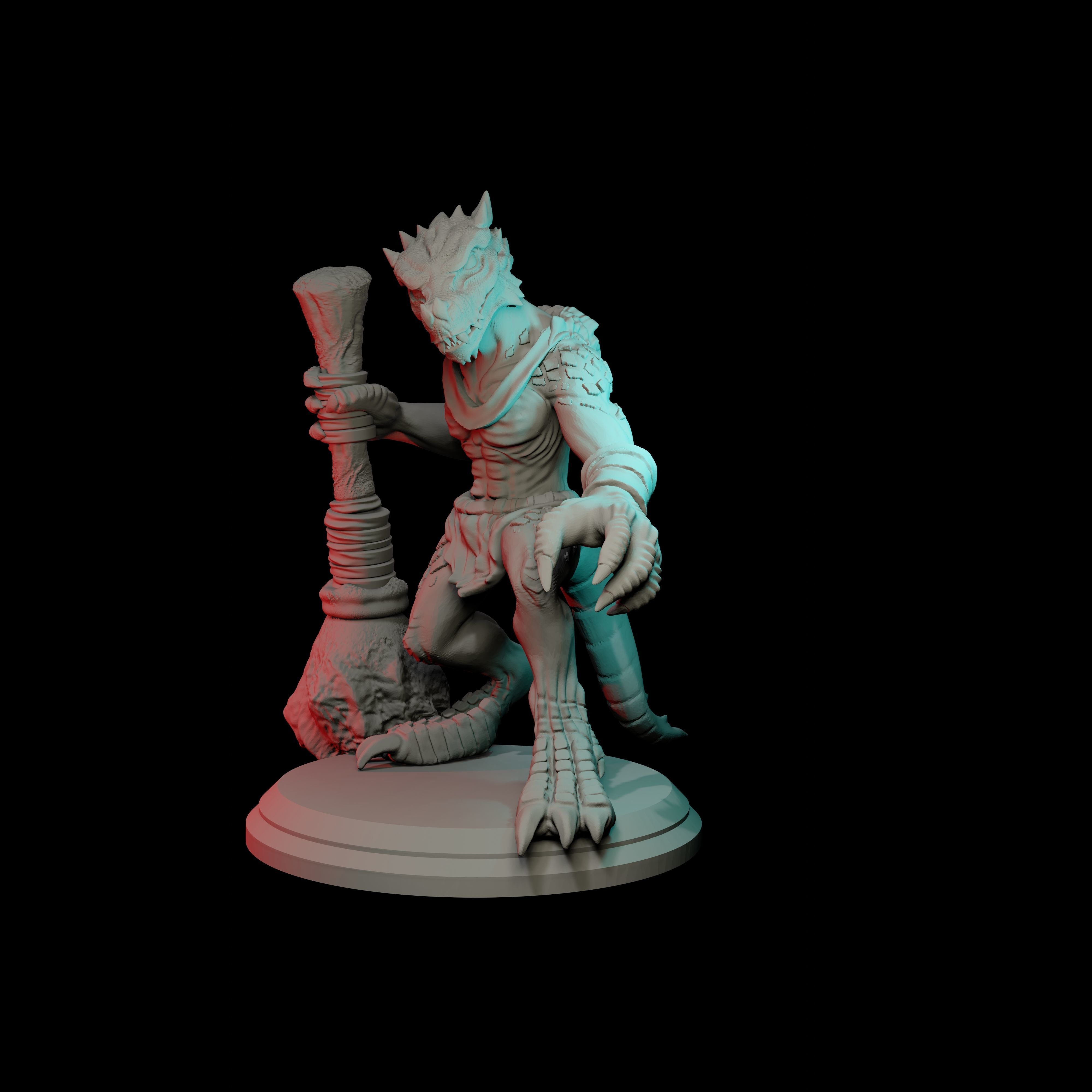 Kobold Miniature 5-Pack 3D print model_34