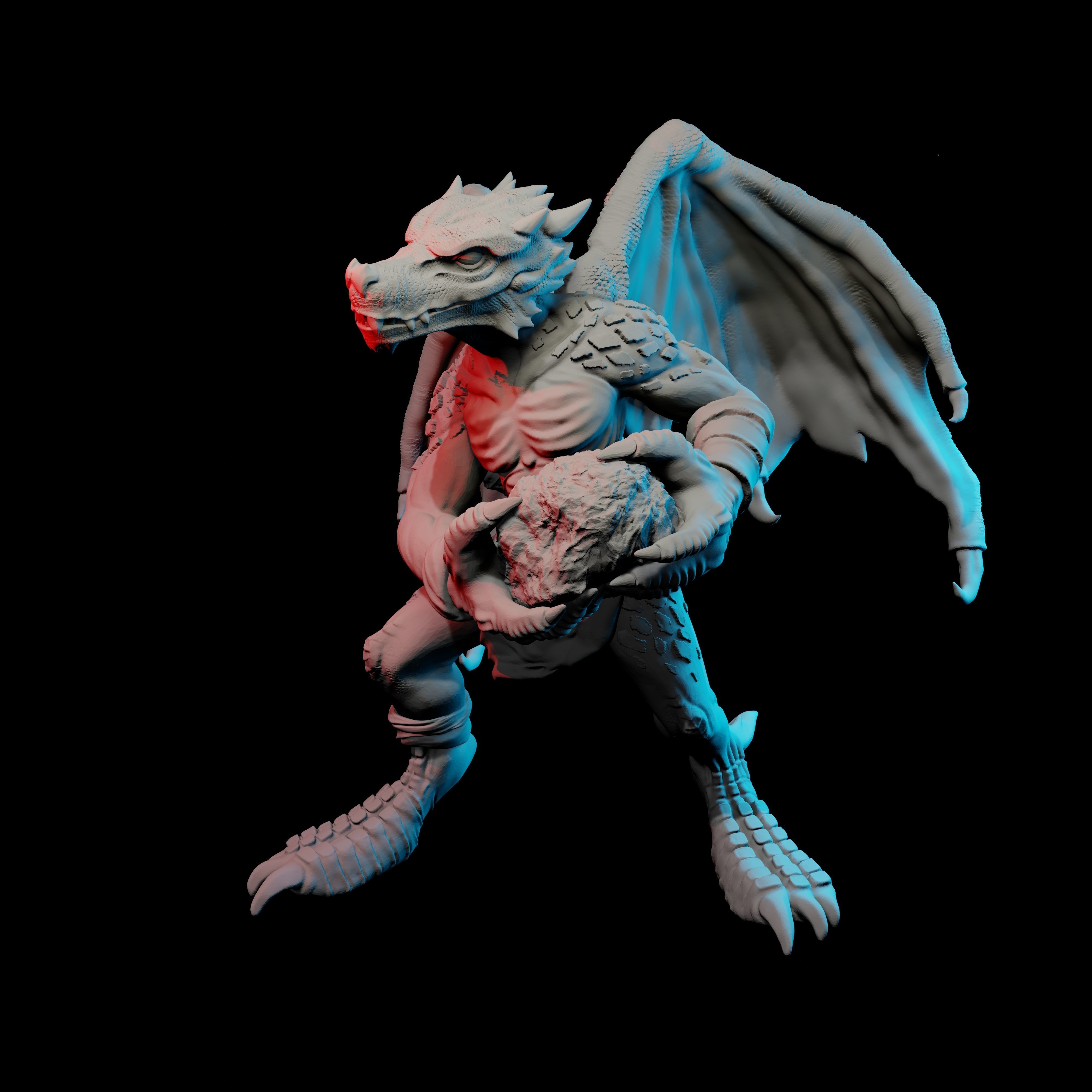 Kobold Miniature 5-Pack 3D print model_36