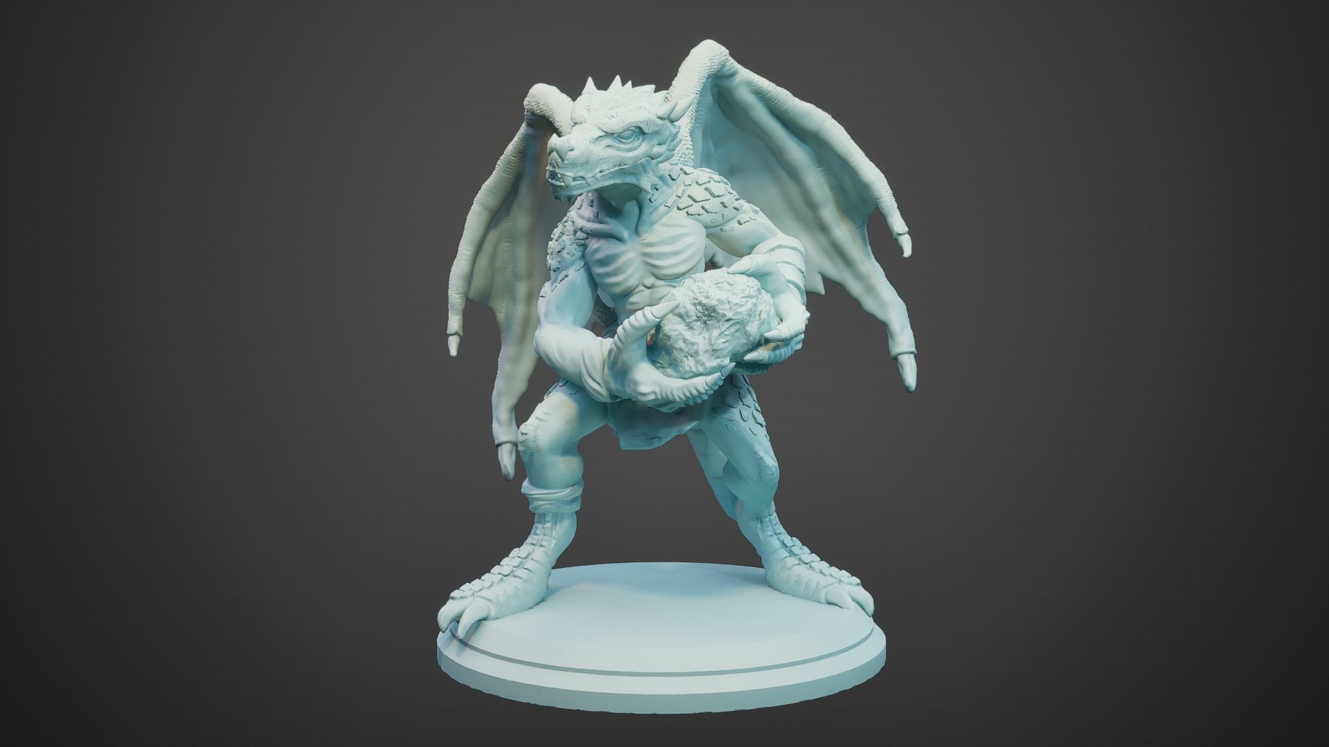 Kobold Miniature 5-Pack 3D print model_5