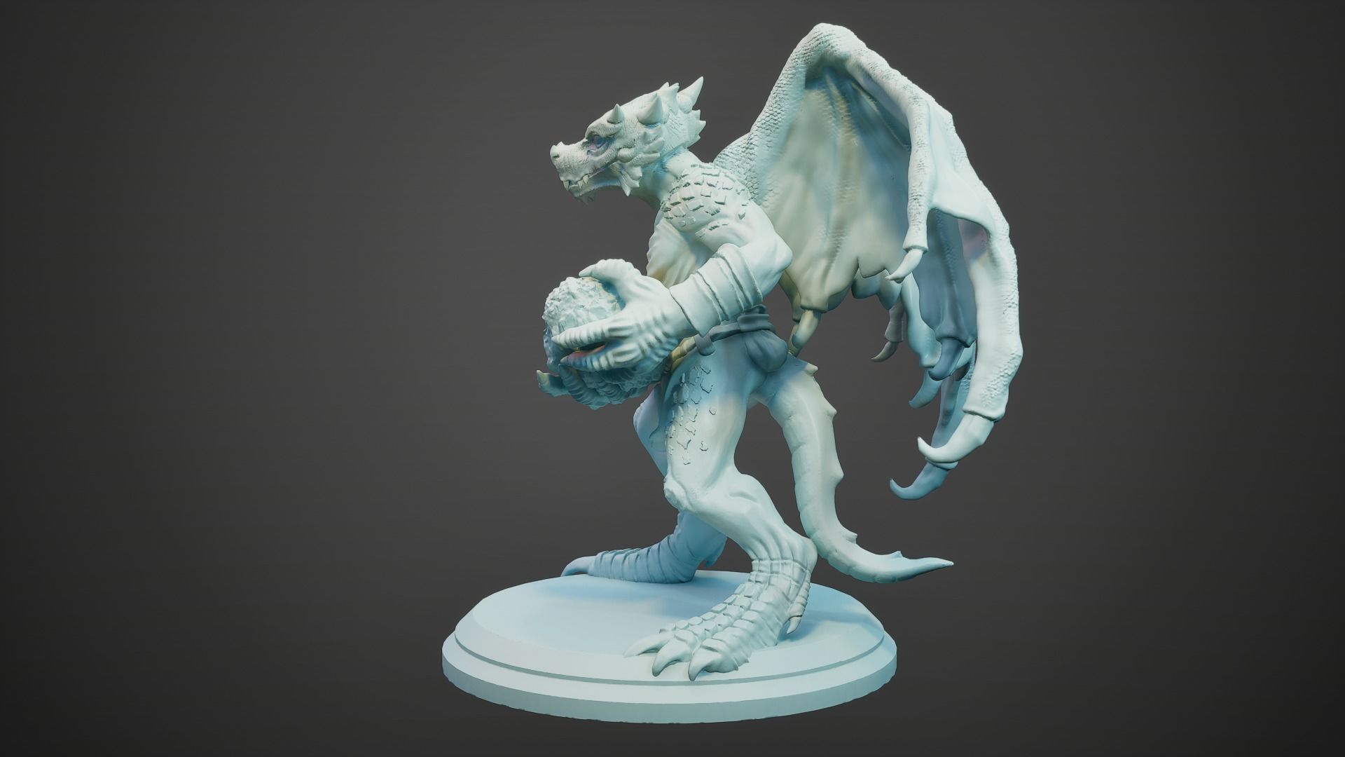 Kobold Miniature 5-Pack 3D print model_4