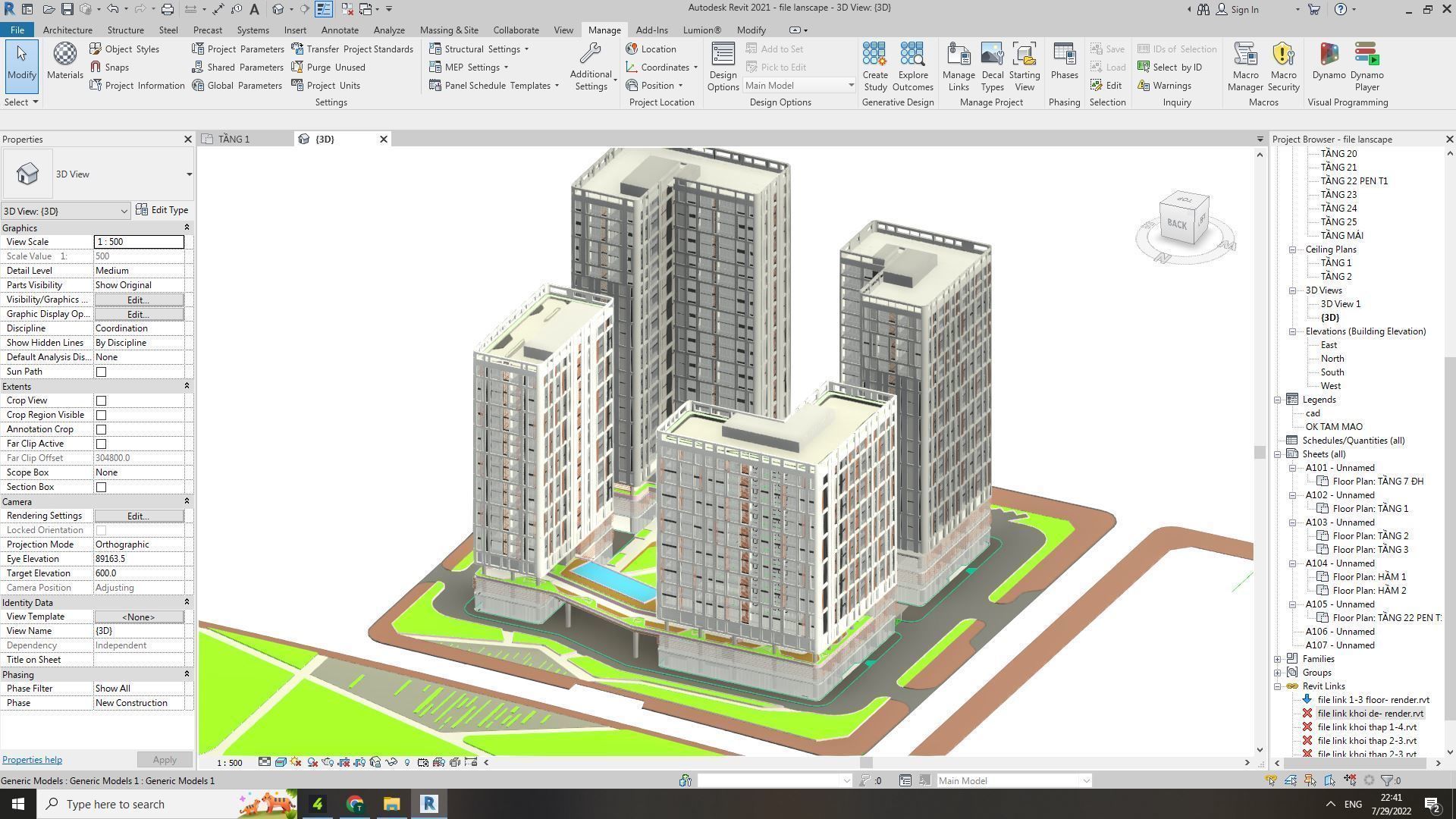 APARTMENT MODEL REVIT 2021- RENDER FILE LUMION 11- 3D model_9