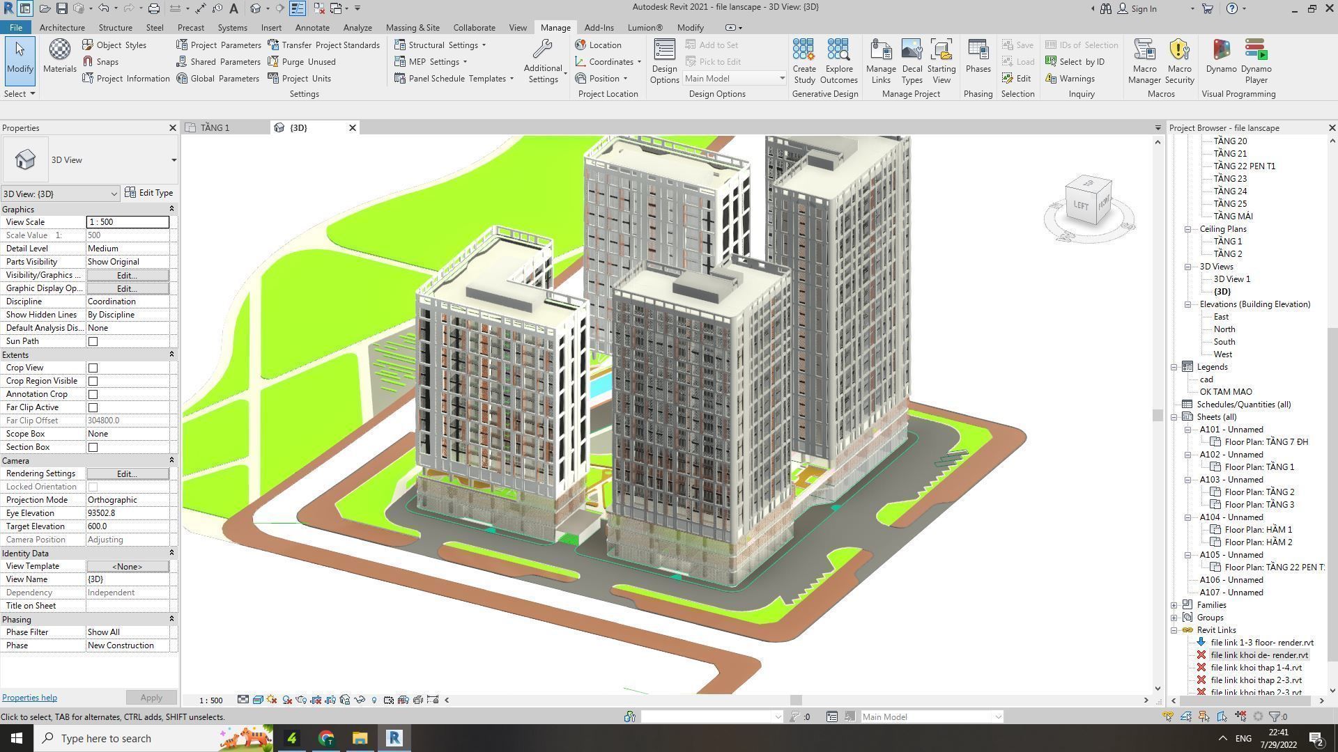 APARTMENT MODEL REVIT 2021- RENDER FILE LUMION 11- 3D model_5