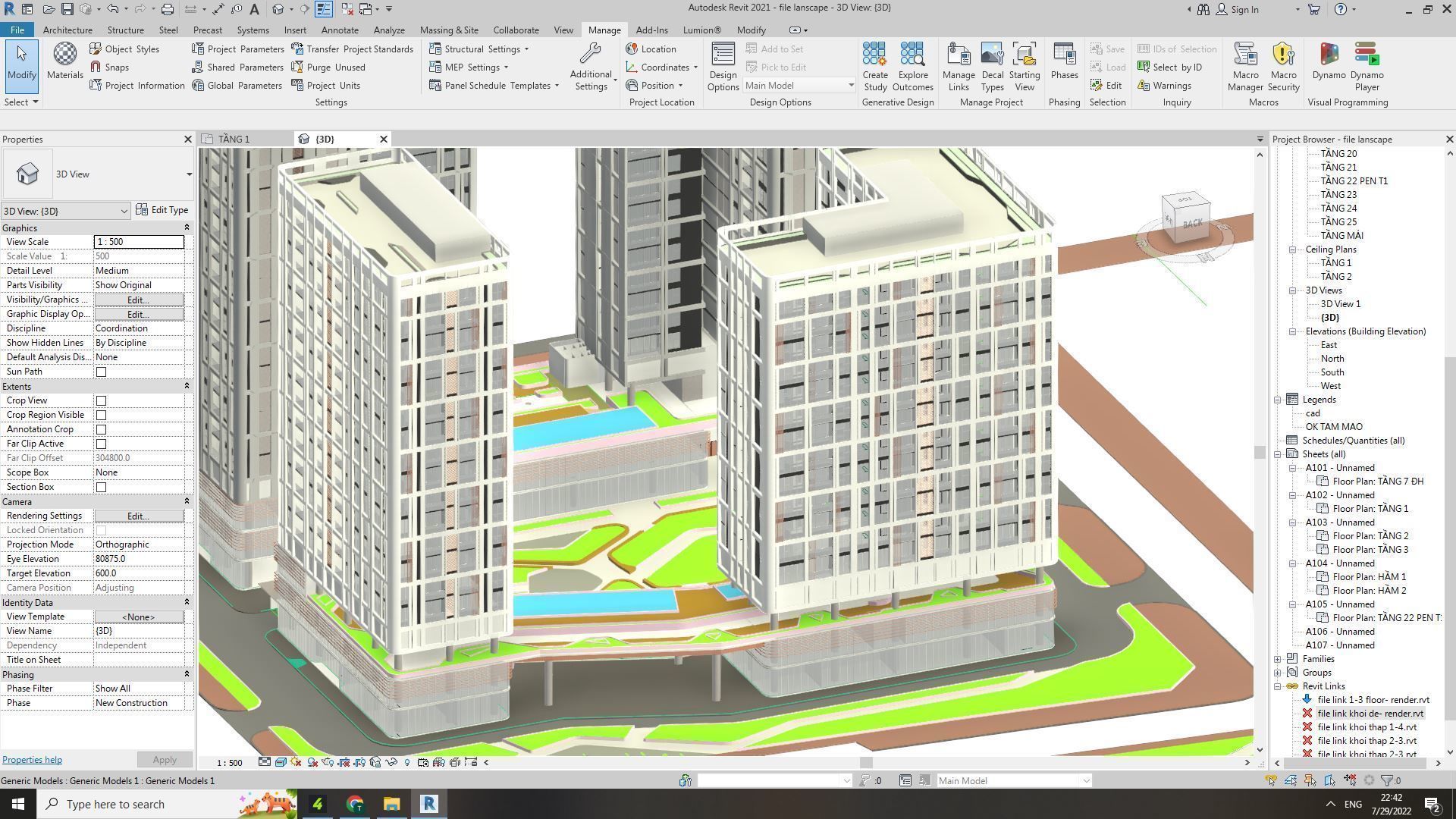APARTMENT MODEL REVIT 2021- RENDER FILE LUMION 11- 3D model_2