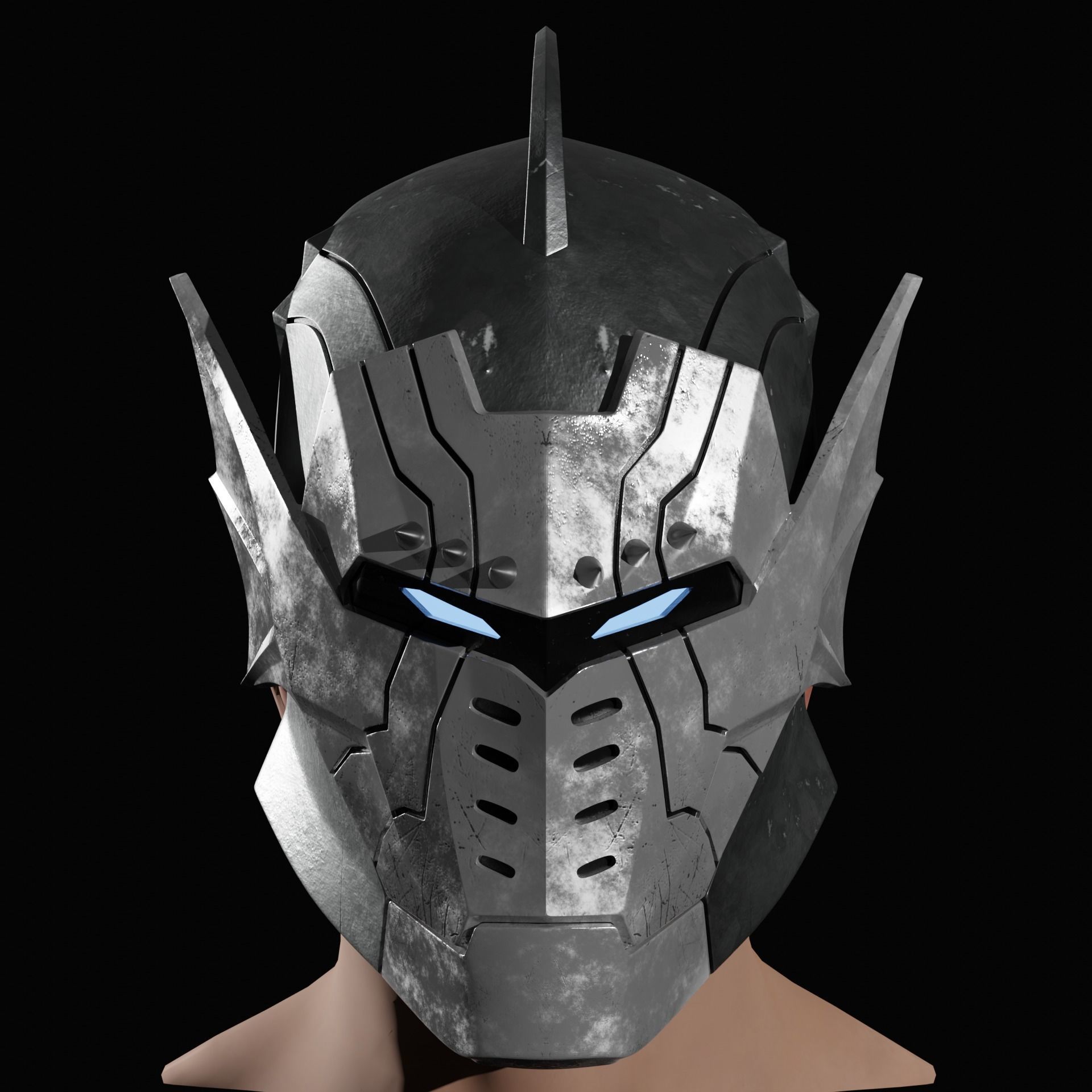 Iron Man War of the Realms Helmet 3D print model_4