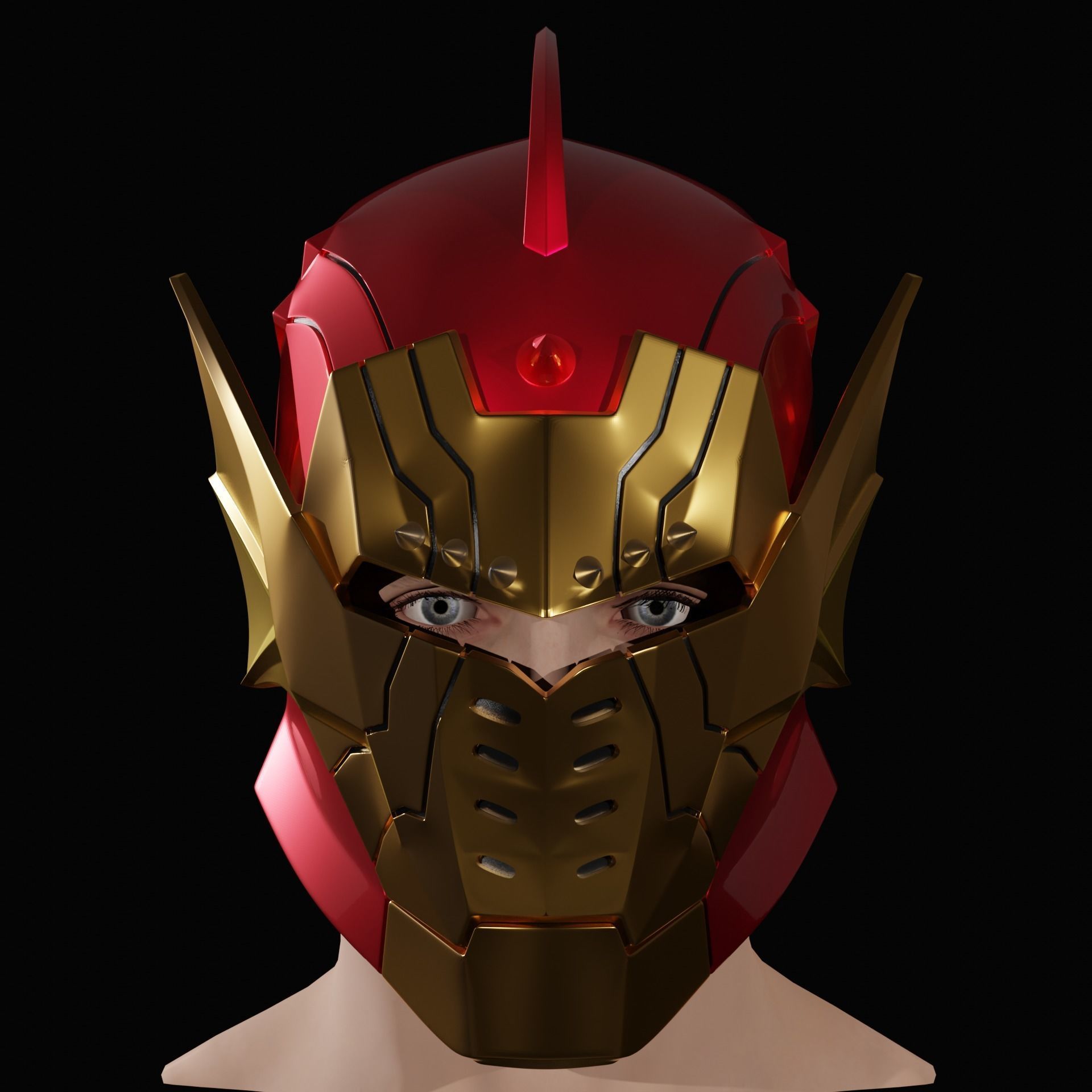 Iron Man War of the Realms Helmet 3D print model_1