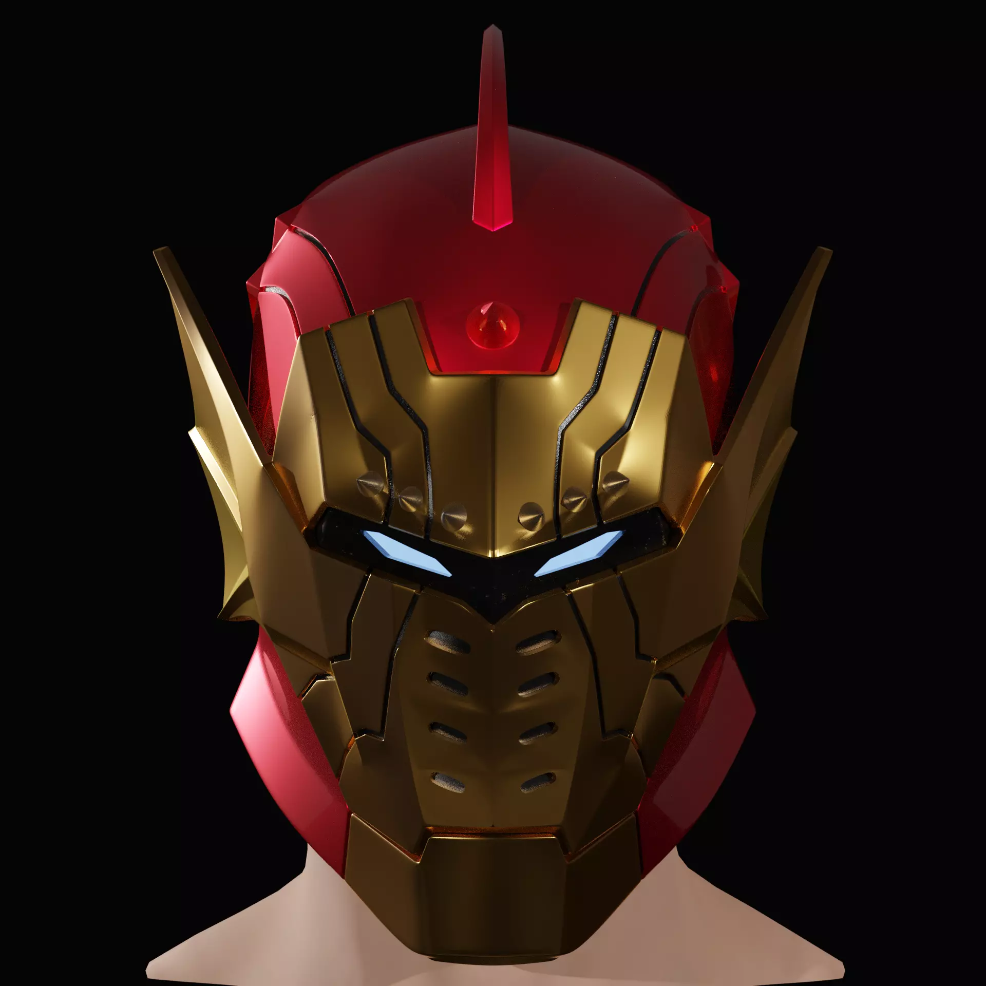 Iron Man War of the Realms Helmet 3D print model_0