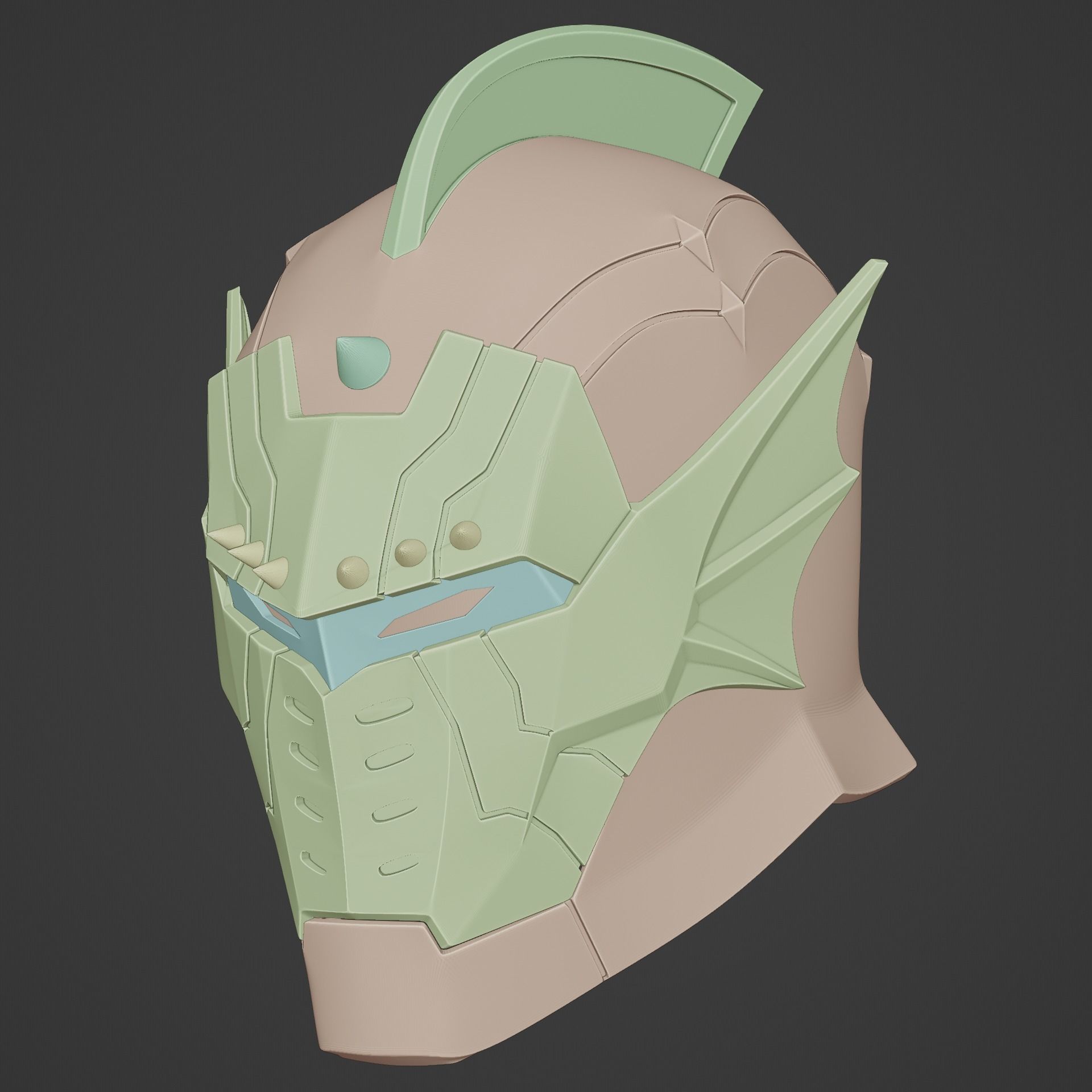 Iron Man War of the Realms Helmet 3D print model_5