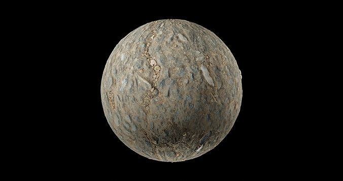 Asphalt 1 stone ball Texture