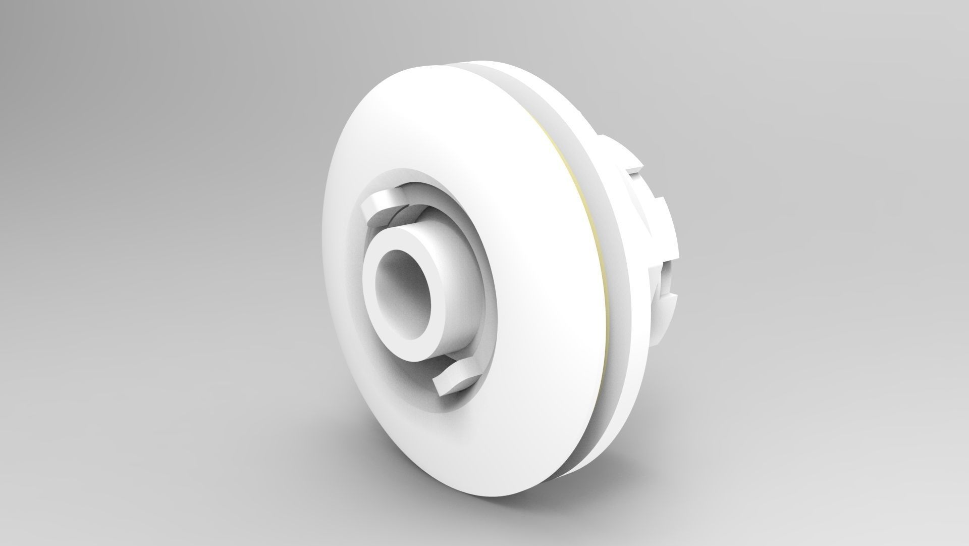 Pool plastic part - plastic inyection 3D model_1