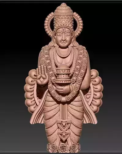 Tripati Balaji Pendant 3D print model
