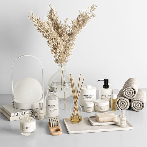 Bathroom Accessories 3D model