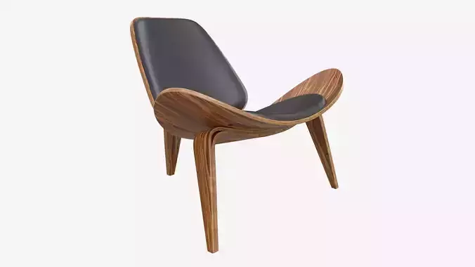 Mid Century Lounge Chair 3D model