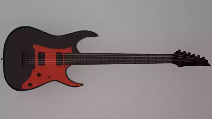Electric Guitar 3d model 