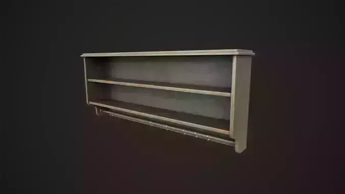 Wall shelves for the kitchen