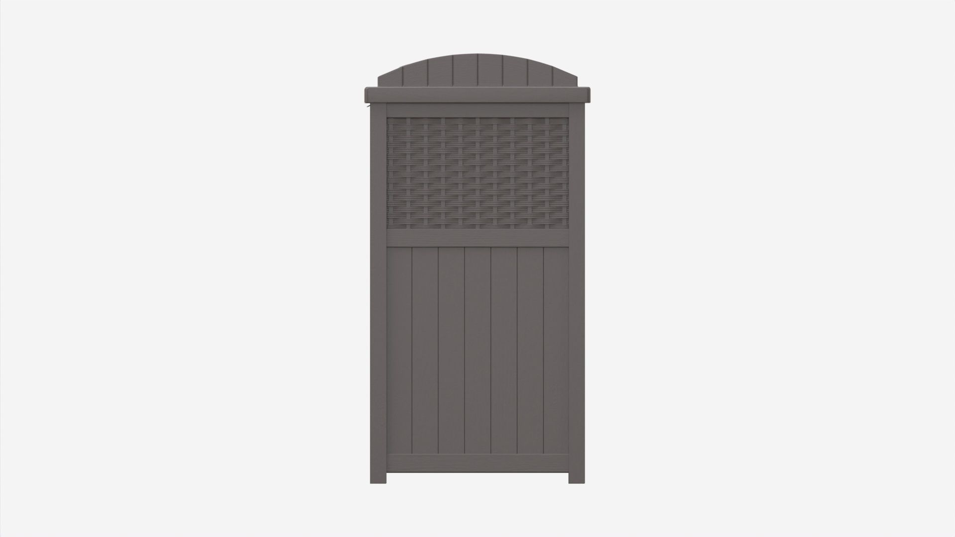 Outdoor trash can 3D model_5