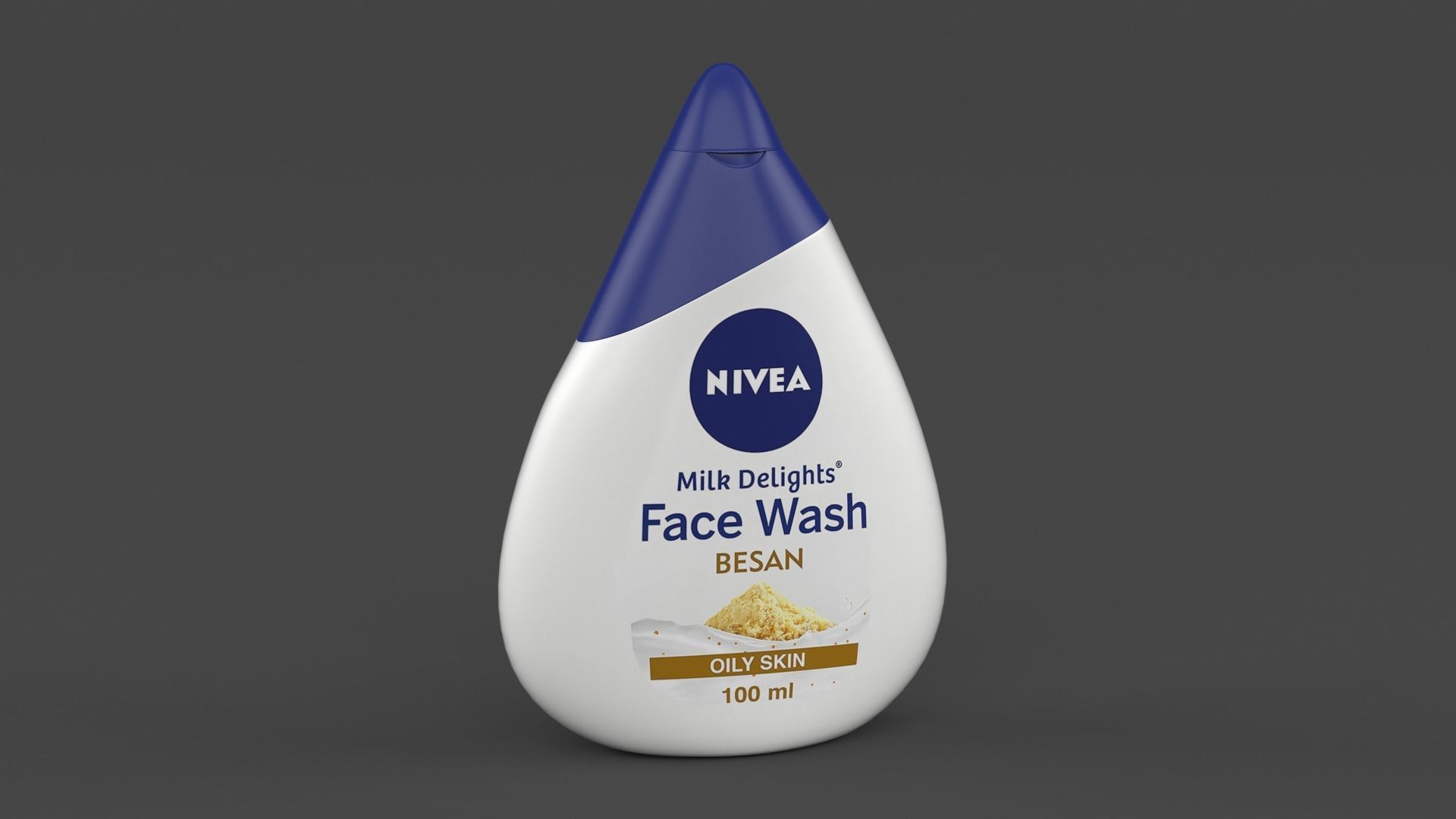 Nivea Face Wash 3D model_6