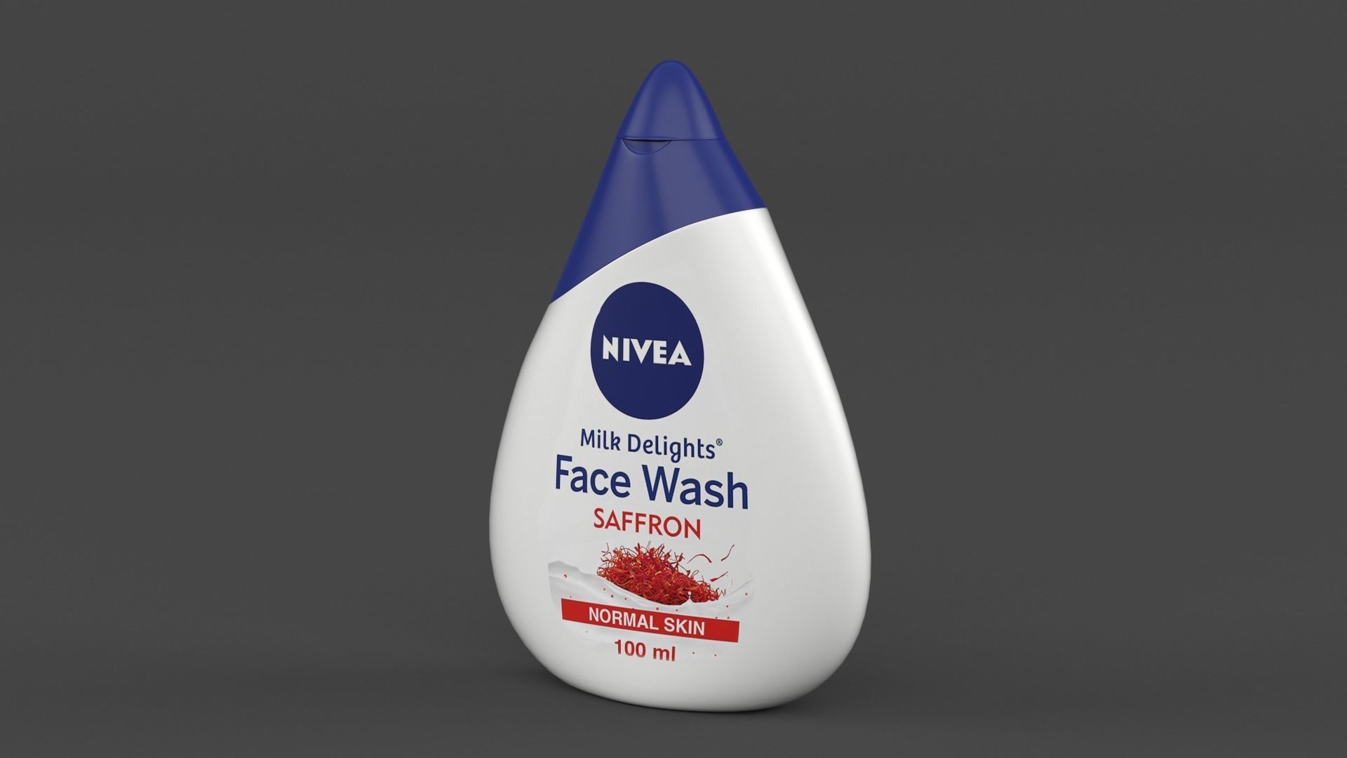 Nivea Face Wash 3D model_3