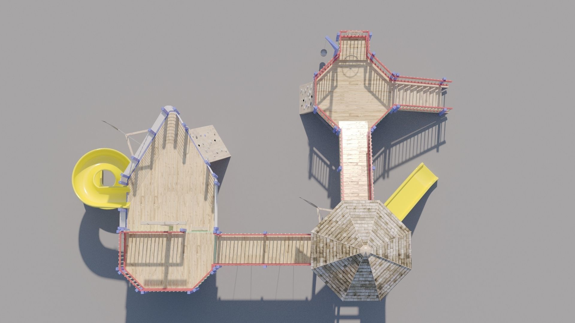 playground pirate ship Free 3D model_5