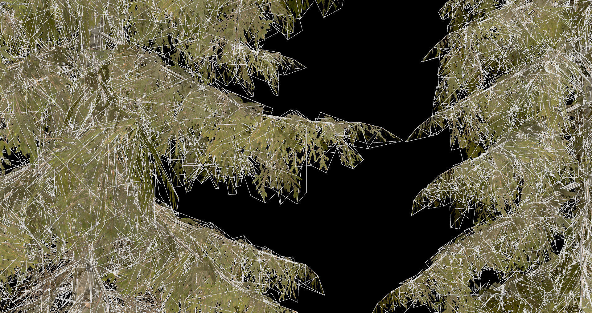 Spruce Trees Low-poly 3D model_34