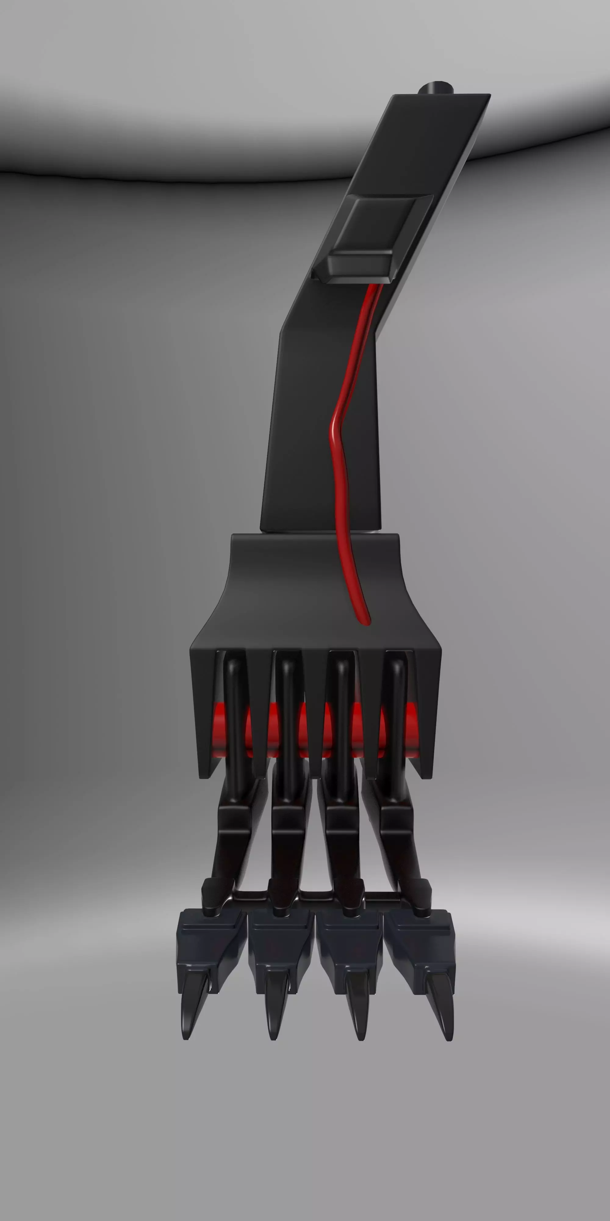 LEG OF A ROBOT Free 3D model